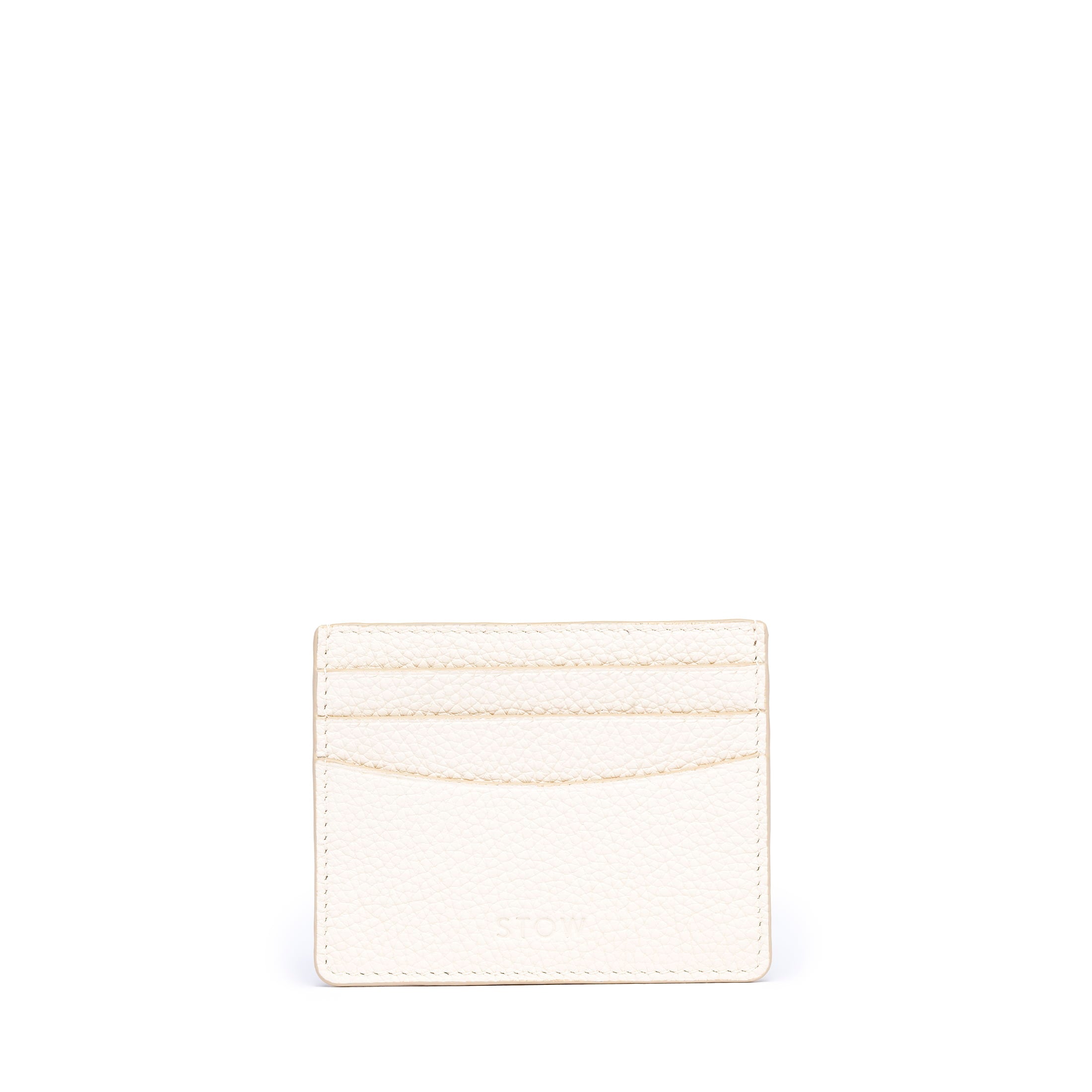 STOW London Leather Cardholder in Spring Moon