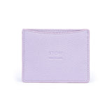 STOW Leather Cardholder in Wild Lavender colour.