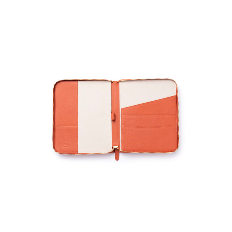 STOW First Class tech case lining Clay Orange