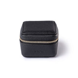 STOW Leather Hester Jewellery Case in Black colour.