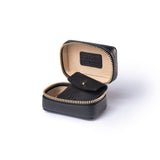 Black Leather Ring Box