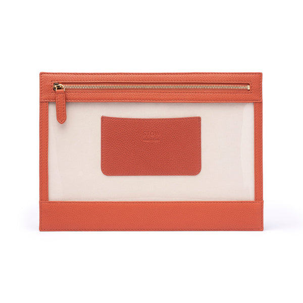 Clay Orange Seeview Pouch