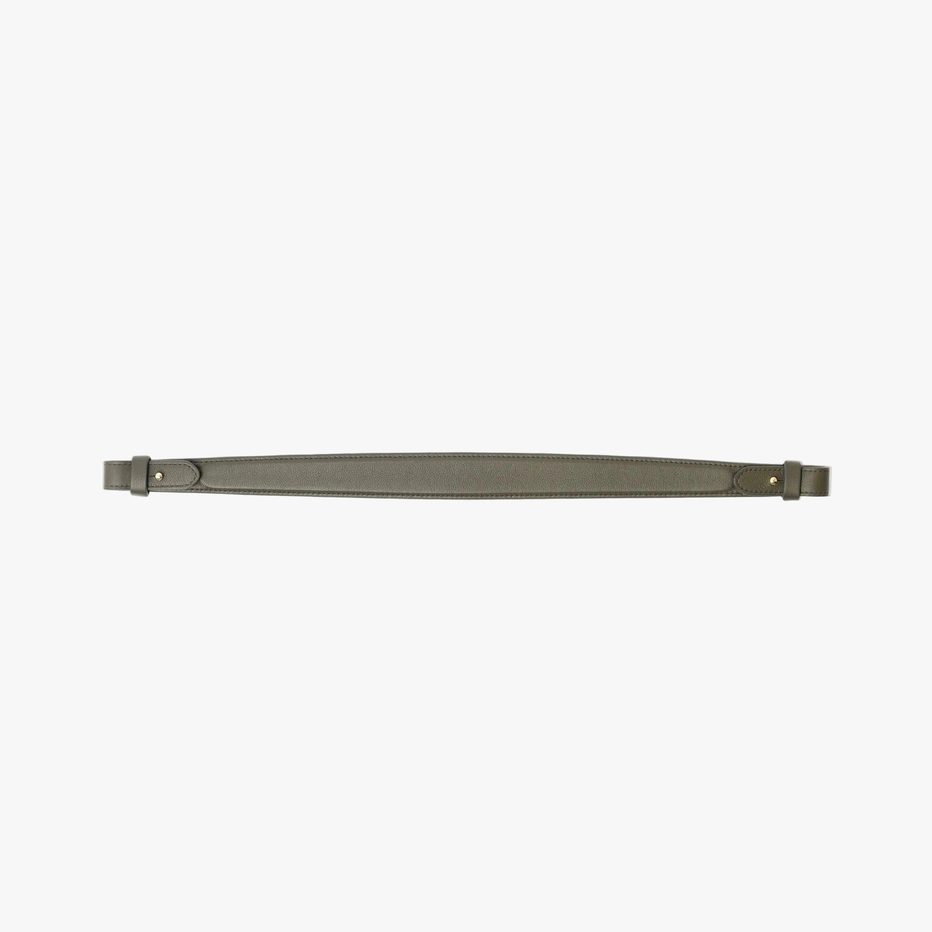 Leather Shoulder Strap Curve Bag