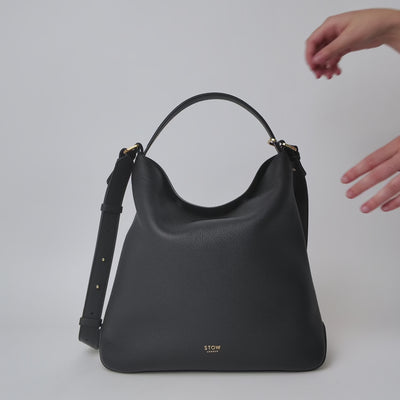 STOW London's Curve bag what fits